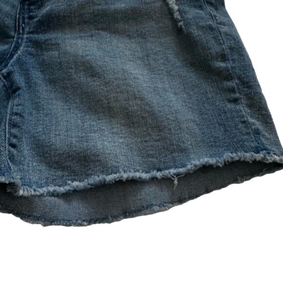 Jessica Simpson Denim Shorts Distressed Raw Hem Denim Jean Shorts Size 28 - Picture 9 of 11